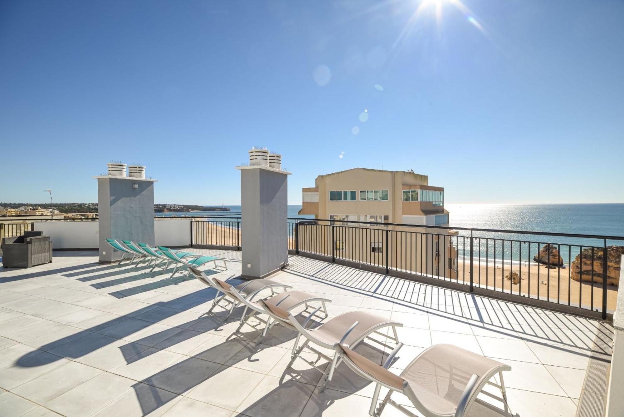 The Penthouse In Praia Da Rocha Portimão Exterior foto